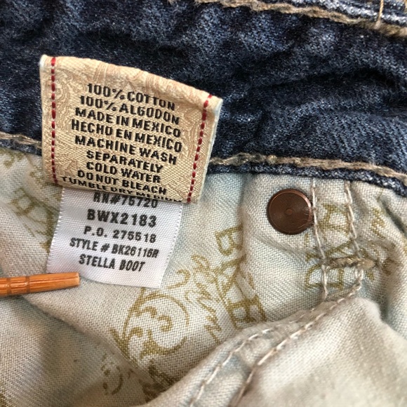 BKE Stella Boot Denim Jeans   26 - Picture 7 of 8